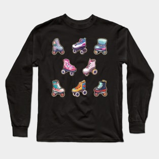 Crazy Roller Skates Long Sleeve T-Shirt